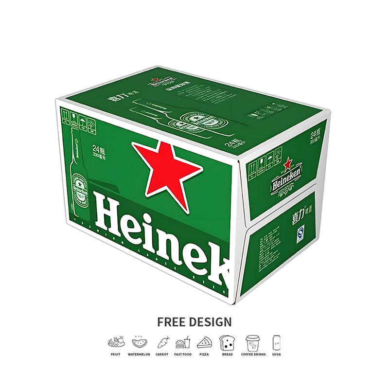 กล่องบรรจุภัณฑ์แอลกอฮอล์ลูกฟูก