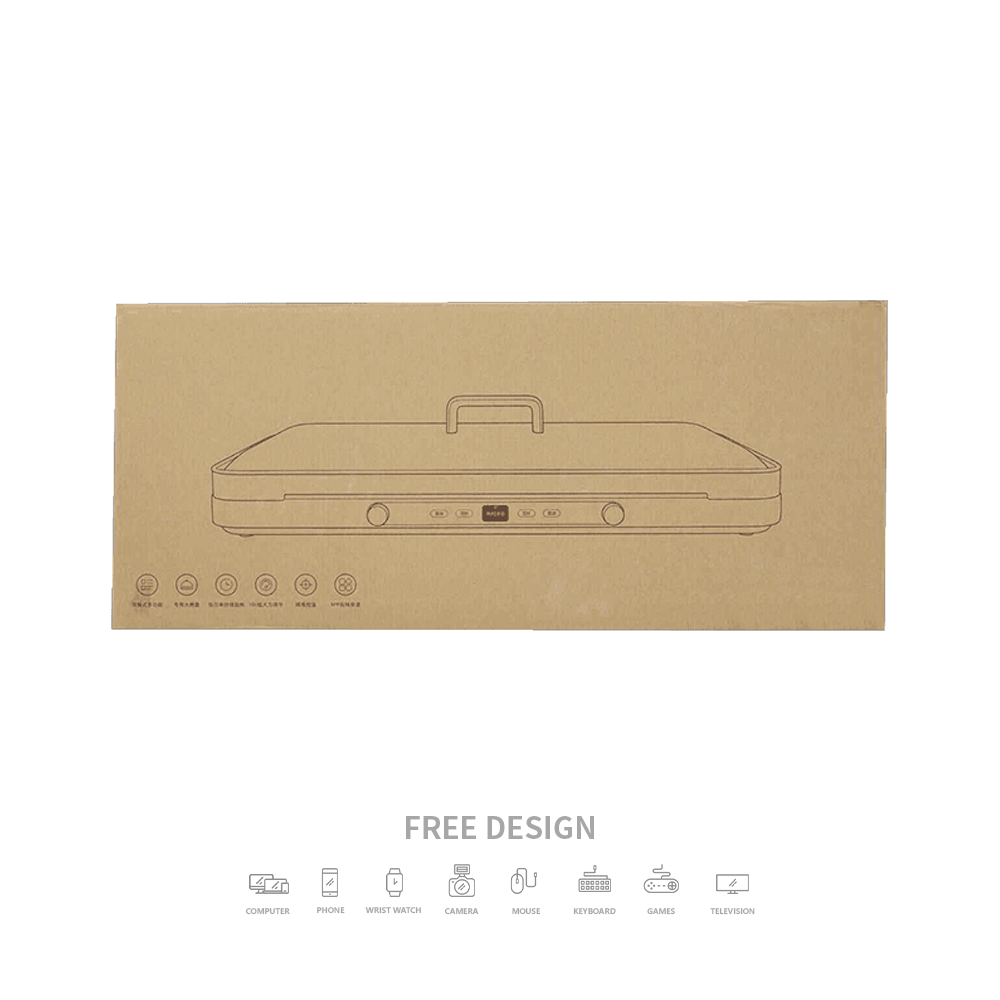 กล่องบรรจุภัณฑ์เตาอบไมโครเวฟลูกฟูก