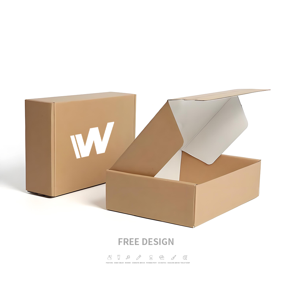 กล่องจัดส่งกระดาษแข็งพับ